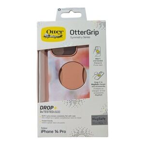 H3. OtterBox OtterGrip SYMMETRY SERIES Case for Apple iPhone‎ 14 Pro - Peach